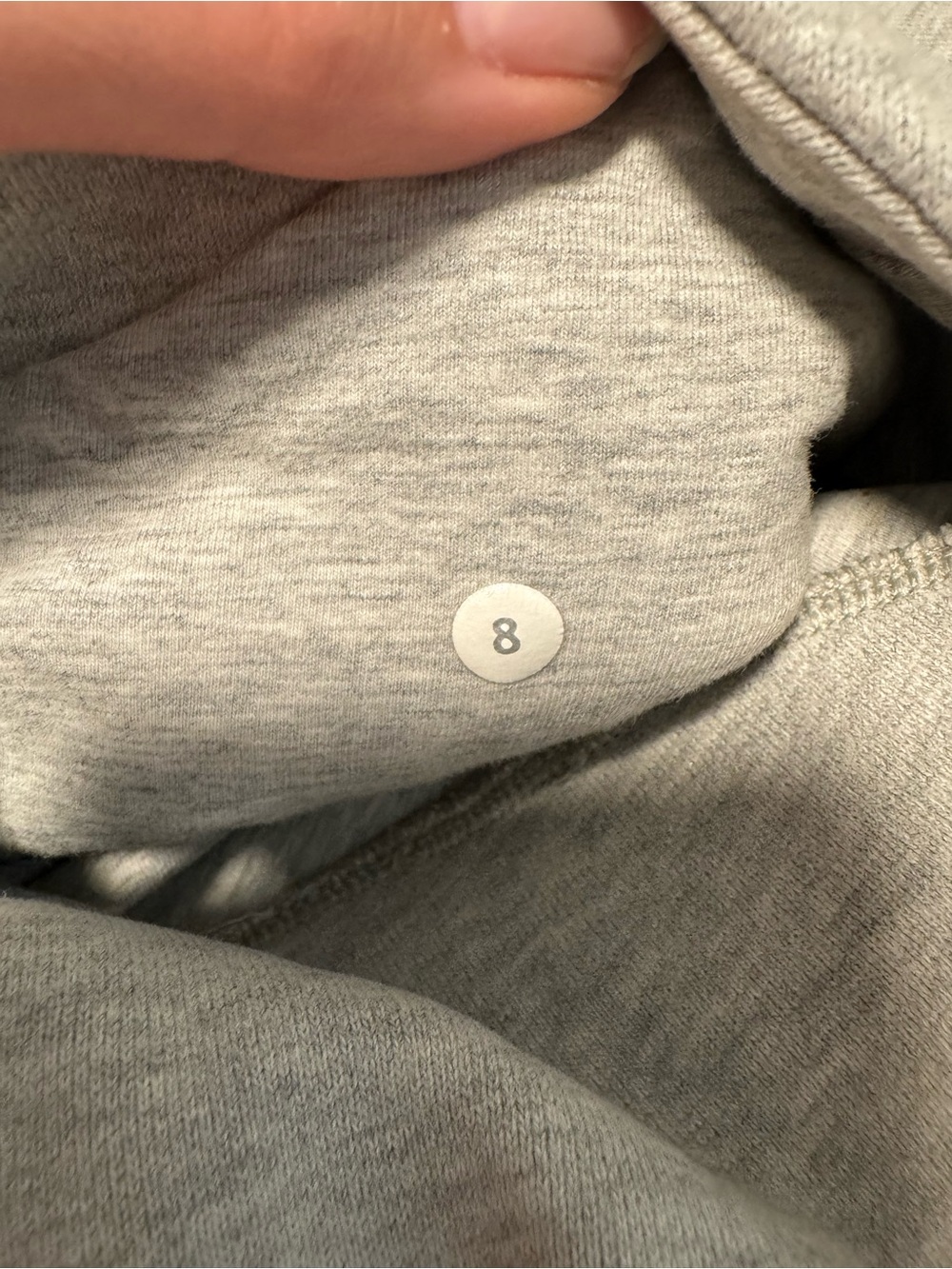 lululemon athletica Heather Gray Hooded Full-Zip Jacket - Picture 3 of 4